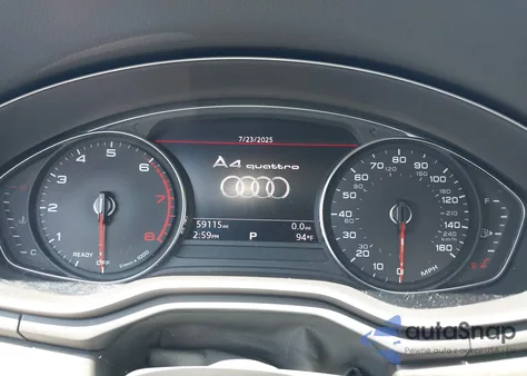 2019 Audi A4 45 Premium from USA, damaged, VIN WAUDNAF47KA044204